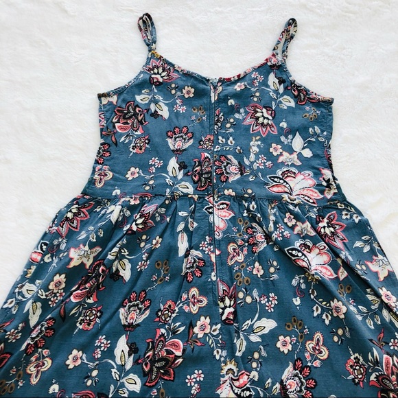 Three Pink Hearts By Trixxi, Floral Skater Dress, Juniors Size M - Picture 11 of 16